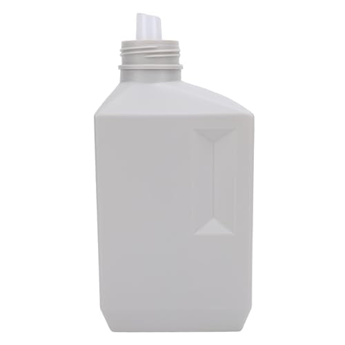 ZJchao Laundry Detergent Dispenser, 1000ml Reusable Liquid & Fabric Softener Dispenser with Tight, Label Set & Ergonomic Handle – Compatible with Most Household & Care Liquids