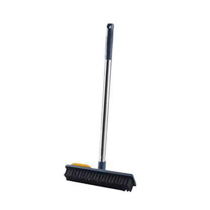 SOLUSTRE Squeegee Brush Broom Carpet Tiles Brooms Tile Brush Carpet Rake Pet Hair Grout Push Broom Floor Dog Hair Abs Household Cleaning Ball