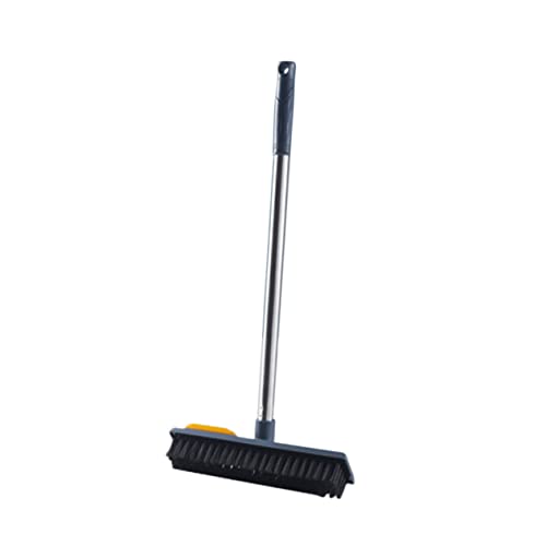 SOLUSTRE Squeegee Brush Broom Carpet Tiles Brooms Tile Brush Carpet Rake Pet Hair Grout Push Broom Floor Dog Hair Abs Household Cleaning Ball