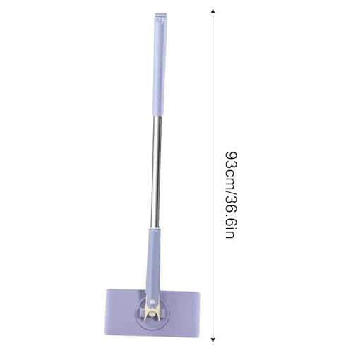 Zero S nap Grip Mini Mops, Retractable Ga p Dust Cleaner Flat Mops with 360° Rotating Head & Sweeping Cloths for Gaps & Multi- for Kitchen Bathroom Car Floor Home - color: Purple-m