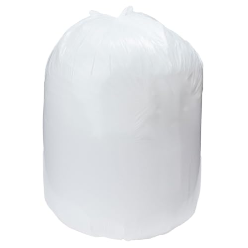 Ultrasac Heavy Duty 55 Gallon Clear Trash Bags - (Value 200 Pack) - 1.5 MIL equivalent Industrial Strength Plastic 37" x 54" for 50-55 Gal Cans -Fits Toter, Rubbermaid Brute, Carlislie Bronco etc. - color: Clear, style: 50-55 Gal, 1.5 Mil Equiv, 200 Count