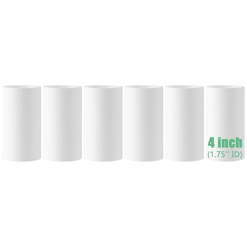 4 inch Lint Roller Refills for Scotch Brite Lint Roller Replacement Refills for Pet Hair Extra Sticky Everyday Clean Lint Remover Refills 6 Pack 60 Sheets per Roll Total 360 Sheets - size: 4 inch (1.75'' Inside Dia.)