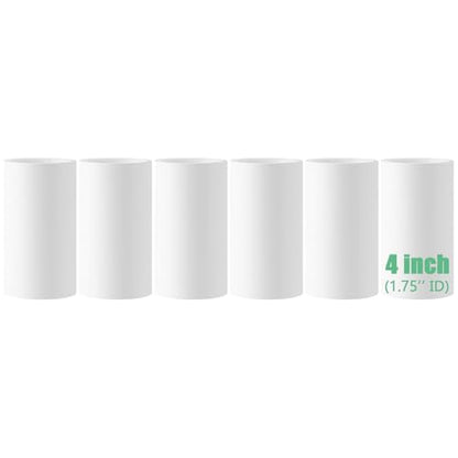 4 inch Lint Roller Refills for Scotch Brite Lint Roller Replacement Refills for Pet Hair Extra Sticky Everyday Clean Lint Remover Refills 6 Pack 60 Sheets per Roll Total 360 Sheets - size: 4 inch (1.75'' Inside Dia.)