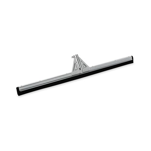 Rubbermaid Commercial Products Heavy-Duty Floor Dual Squeegee Black for Warehouses/Concrete/Car Garage/Basement Floor - size: 30in, style: Heavy-Duty