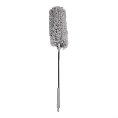 Microfiber Retractable with Telescopic for Prime Ceilings Extendable Duster Handle Grey Washable Electrostatic Dusting Tool Flexible Head 280cm(2.5M) - size: 2.5M