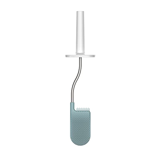 Joseph Joseph 70506 Flex Toilet Brush with Slim Holder Flexible Anti-Drip, Blue, 8.6 x 43.1 x 12.3 cm - size: 8.6 x 43.1 x 12.3 cm, style: Flex