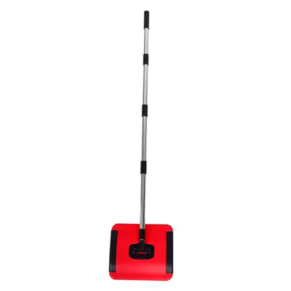 Cabilock Hand Push Carpet Sweeper Lightweight Manual Vacuum for Efficient PET Hair Removal Non-Electric Floor Roller Broom for Home Use