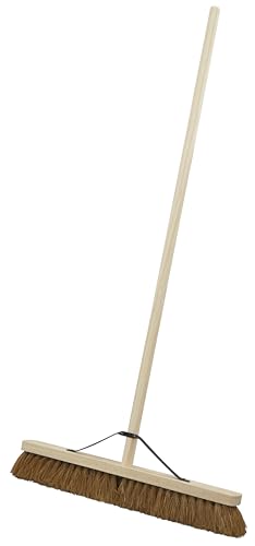 Sealey BM24S Soft Bristle Broom, 600mm - size: 600mm