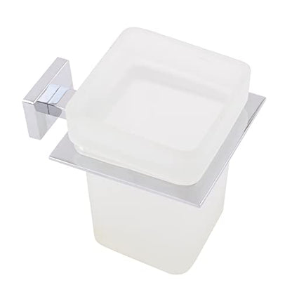 South Main Hardware Euro Toilet Brush Holder - Polished Chrome