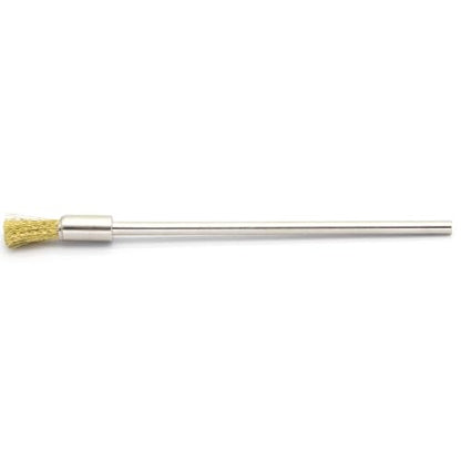 20PCS Brass Wire Brushes with Extended Handle - Metal Rust Removal, Polishing, Cleaning - 6mm Diameter, 1/8″ (3mm) Shaft, 100mm Length - Removes Burrs, Dust, and Oxide Layer - Rotary Tool Accessories - style: Brass Wire Brush 3*6*100mm 20PCS