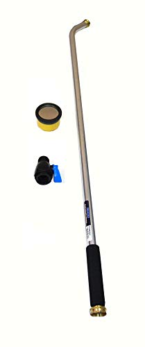 Grower's Solution 36” Long Watering Wand – 750 PL Lemonhead Waterbreaker – Full Flow Shut Off Valve – 1 Complete Set