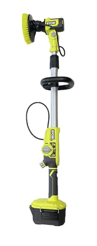 RYOBI ONEAND 18V Cordless TELESCOPING Power Scrubber and Compact Power SCRUBB | PCL1701K