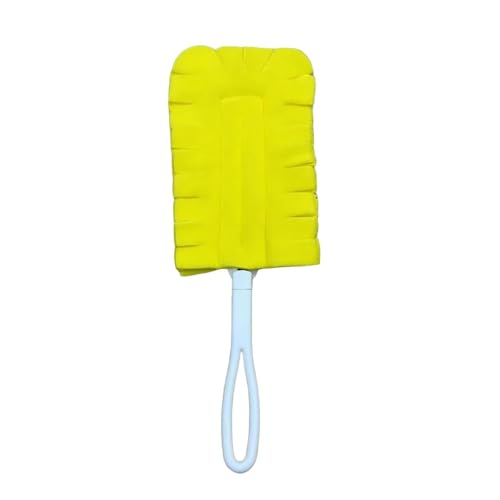 360° Electrostatic Duster Refills, 2026 New Washable & Reusable Microfiber Pads Fleece Duster Refill Compatible Tools for Cleaning Home, Blinds, Car, Pet, Furniture, Fans (Yellow) - color: Yellow