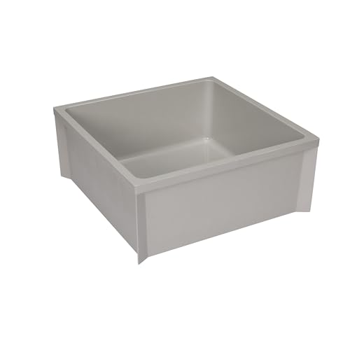 Zurn Z1996-24 Z1996 24" x 24" Mop Basin with PVC Drain Assembly
