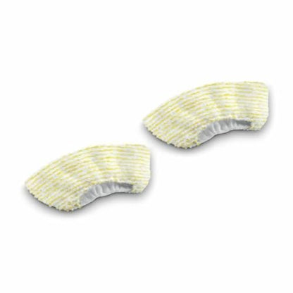 Kärcher Steam Cleaner Hand Cloths, Microfiber - Designed for Karcher SC3 Steam Cleaner Hand Nozzle - for Power Steamers - 2 Pack - style: Hand Cloths