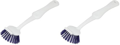 Chef Craft Select Vegetable and Pan Brush, 9.5 inch, White (Pack of 2) - size: 9.5 inches in length (Pack of 2)