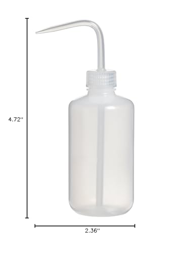 ACM Economy Wash Bottle, LDPE, Squeeze Bottle Medical Label Tattoo (250ml. / 8oz / 1 Bottle) - size: 8.5 Ounces