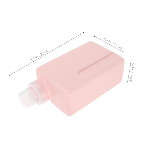 Laundry Liquid Dispenser Detergent Refillable Bottle Shower Gel Holder Capacity