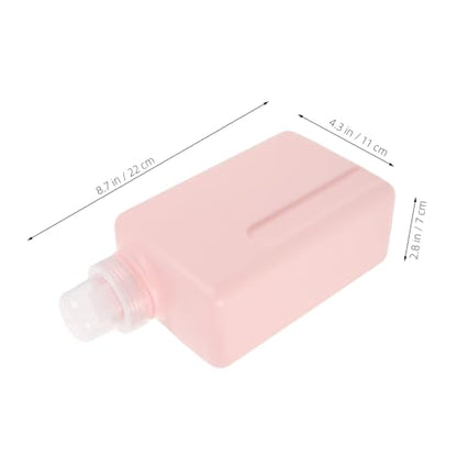 Laundry Liquid Dispenser Detergent Refillable Bottle Shower Gel Holder Capacity