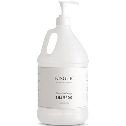 Hotel Shampoo Gallon Size 1 Gallon Each Total 2 Gallon Jugs with Extra Pump Dispenser to Refill Wall-Mounted and Stand Dispenser Hotel Toiletries Bulk