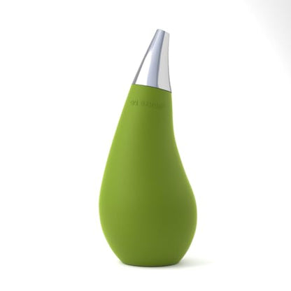Kitchen Bathroom Counter top Squeezable Soap Dispensers Tear Drop Shape Bottle (Green, ~7oz) - color: Green, size: ~7oz