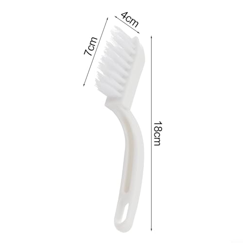 Grout Cleaner Brush with Stiff Bristles for Tile Joints and Crevices Angled Design Scrubber for Bathroom Kitchen Window Tracks Blinds Car Vents Shower Door Tracks and Other Tight Spaces(Points) - size: Points