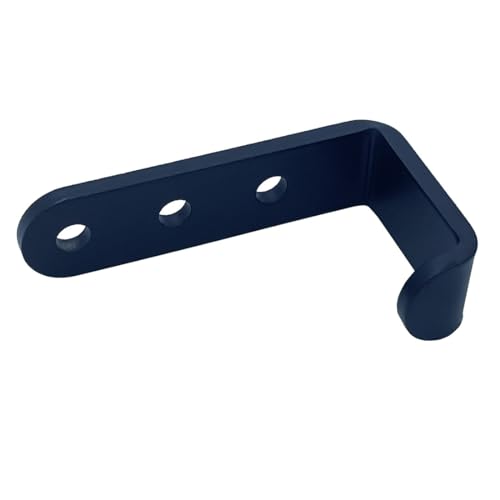4 Pcs Heavy Duty Steel Wall J Hooks for Hanging,Garage Storage Utility Hooks Garden Tool Organizer, Wall Mount Hooks, Small U Hooks,Black (M)