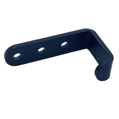 4 Pcs Heavy Duty Steel Wall J Hooks for Hanging,Garage Storage Utility Hooks Garden Tool Organizer, Wall Mount Hooks, Small U Hooks,Black (M)