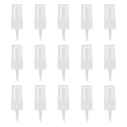 uxcell Spray Top 50Pcs,18/410 Plastic Fine Mist Reusable Replacement White | Spray Bottle Pump Plastic Top Reusable Replacement for Cosmetic Perfume and Body Sprays Bottle - color: White, size: 18/410
