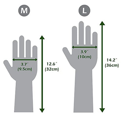 HOMSSEM Dishwashing Gloves with Hanging Hooks 2Pairs of Dish Gloves Latex Navy, Gray Rubber Gloves for Cleaning - color: Gray Large_2pairs