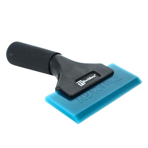 RockRose Elite 6" Cast Aluminum Squeegee – Sturdy, Long-Handle Anti-Slip Grip Precision Blade Change with Allen Wrench Professional Window Tint Application Tool-2 Units - color: 6" Cast Aluminum Handle, size: Pack of 2