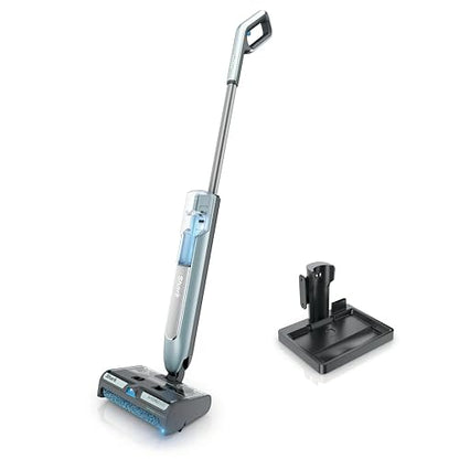Shark HydroDuo with Dirt-Reveal Technology, Cordless, Everyday Hard Floor Cleaning System, Wet & Dry Debris Pickup, Mops & Scrubs All at Once, Hardwood, Tile, Laminate & Stone, WW200 (Renewed)