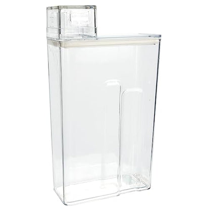 MAGICLULU Laundry Storage Bottle Large Capacity Detergent Dispenser for Home Use Refillable Lotion Container for Convenient Dispensing Smooth Edges and Polished Design for Liquid Soap and