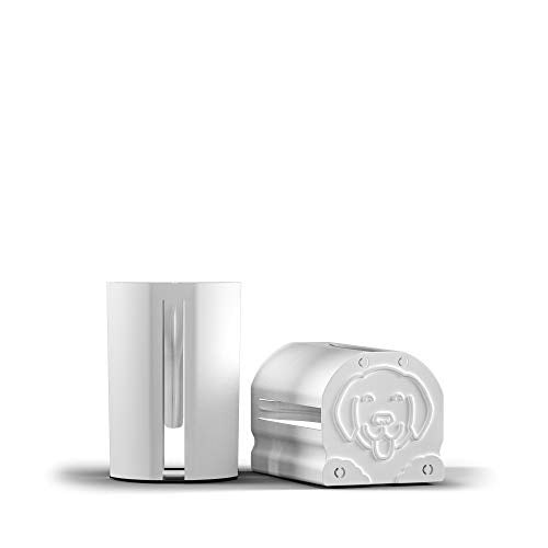 Lint Roller Cover - Up to 2.1" Diameter Roller for All Types Lint Rollers Brands, Protecting Cover for Extra Sticky Roller, 2 Pack, White Dog Covers - color: Dog White, size: 2.1"