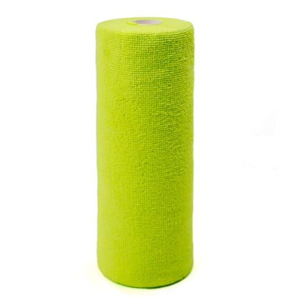 Eforcase Cleaning Towels Disposable Dish Cloths Microfiber Reusable Handy Cleaning Wipes Multi-Purpose Towel Roll Reusable Cleaning Cloths House Kitchen Cleaning Cloth Wiping Dishcloths,20 Count - color: Light Green