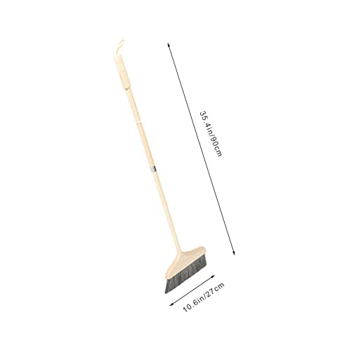Long Handle Soft Broom for Indoor Cleaning Lightweight Dust Broom with Detachable Design Efficient Sweeping Tool for Home and Office