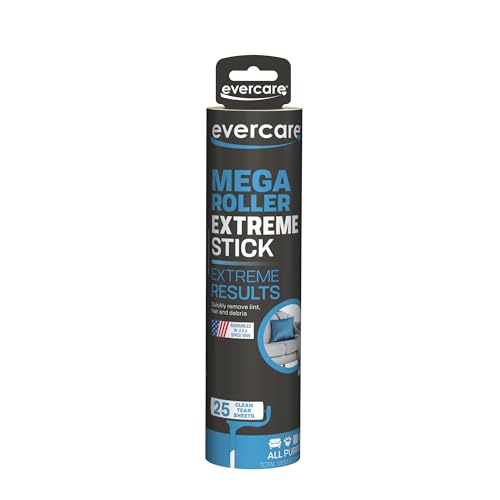 Evercare Large Surface Mega Pet Roller Refill, 50 Layers