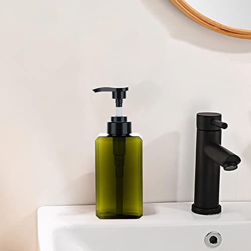 Laundry Dispenser Container Bottle Liquid Laundry Soap Bottle, 450ml Green - color: 450ml Green