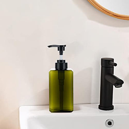 Laundry Dispenser Container Bottle Liquid Laundry Soap Bottle, 450ml Green - color: 450ml Green