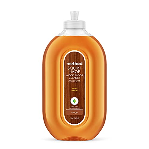 Method Squirt + Mop Hardwood Floor Cleaner Refill, Almond, 68 Ounce (Pack of 6) - size: 68 Fl Oz (Pack of 6)