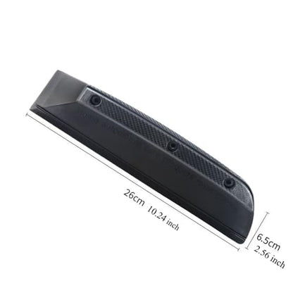 Car Window Squeegee with Silicone Blade Compact Auto Water Blade Moisture Wiper Side Mirror Squeegee for Car Windows Windshield Rearview Mirror Morning Dew Condensation Rainy Foggy Weather