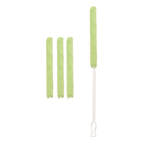 Long Handle Gaps Brush with 3 Replaceable Head for Tight Space MultiSurface Remover Household Cleaner Tool