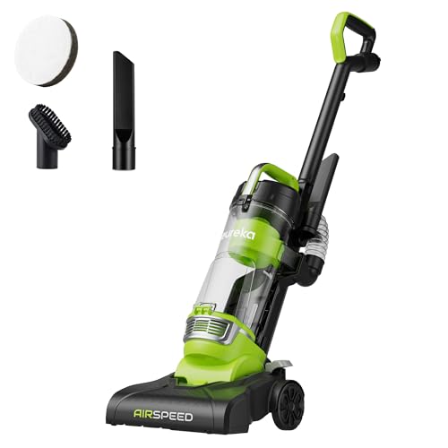 Eureka Airspeed Ultra-Lightweight Compact Bagless Upright Vacuum Cleaner, NEU10AE4, Green - color: Green, size: Compact