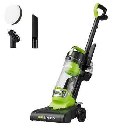 Eureka Airspeed Ultra-Lightweight Compact Bagless Upright Vacuum Cleaner, NEU10AE4, Green - color: Green, size: Compact