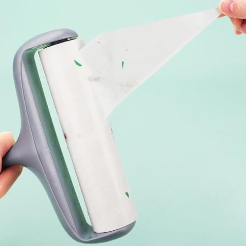 50% Stickier Large Surface Lint Roller Refill for Scotch-Brite Pet Hair Pickup Extra Sticky Large Lint Roller 8 inch Replacement Refills 6 Rolls, 60 Sheets per Refill, 360 Sheets Total - size: 6 Pack/360 Sheets