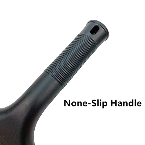 Super Flexible Silicone Squeegee, Auto Water Blade, Water Wiper, Shower Squeegee, 5.9'' Blade and 7.5'' Long Handle, for Car Windshield, Window, Mirror, Glass Door, Black Green - color: Black Green