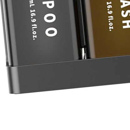 TARSHYRY Extended Nozzle, Dual Installation Method, with Locking Device, Three Chamber Design, 500ml Capacity, Convenient and Practical, Made of ABS Material. (Deep Gray) - color: Deep Gray