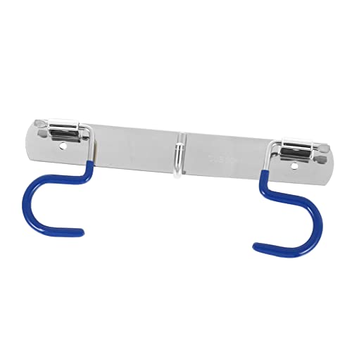Cabilock Mop Holder Mop Steel S-type Hook Wall-mounted S-type Mop Hook Practical S-type Mop Hook Heavy-duty S-type Mop Hook S-type Mop Wall-mounted Hook S-type Mop Heavy-duty Hook - size: 24X9X2CM
