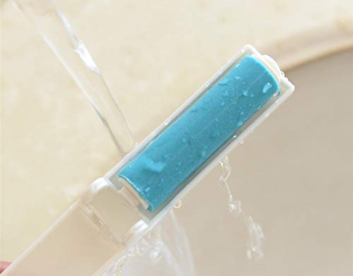 Portable Washable dust Remover Drum Portable Folding Clothes Sticky Hair Remover Pet Cats Dog Hair Removal dust dust Brush roll(Scode) - size: Scode