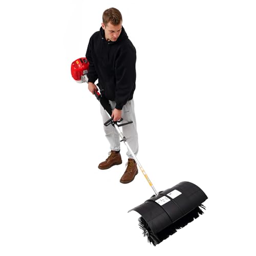 Handheld Sweeper 52cc Gasoline Leaf Blower for Lawn | ABS/Steel body | 52cc 2.3HP engine | 1L tank | Curved handle & strap